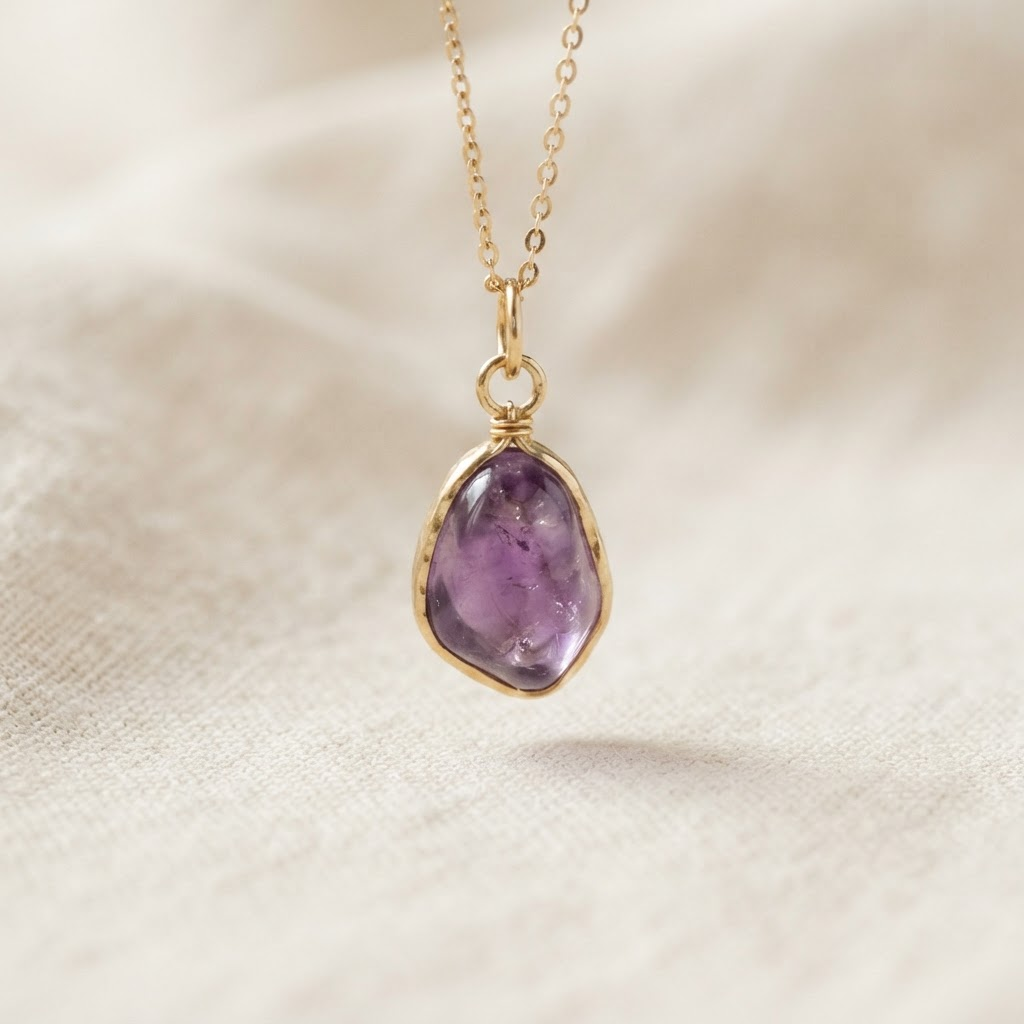 Amethyst calm charm