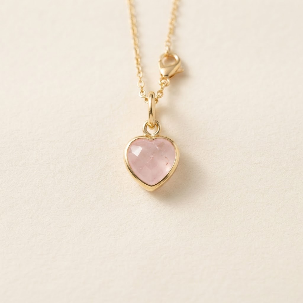 Rose quartz pendant